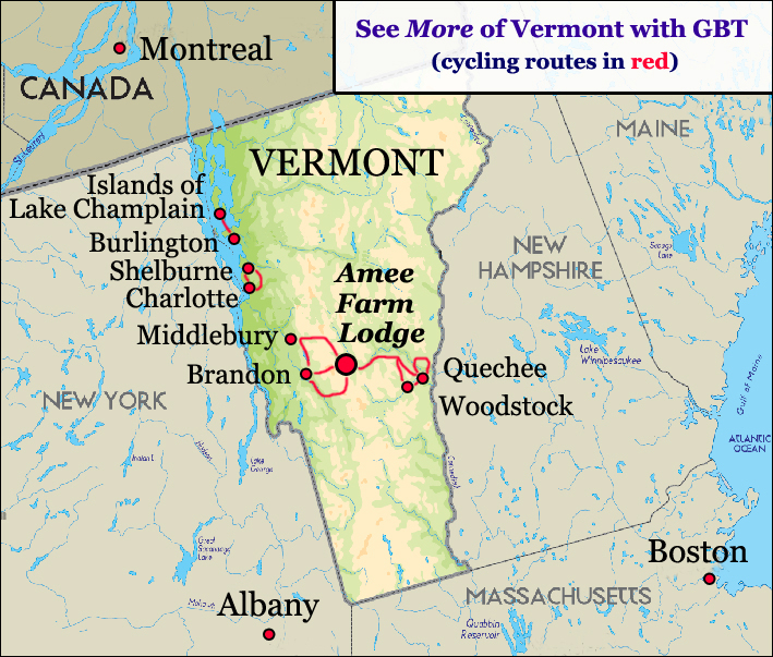 Vermont Fall Foliage Bike Tour · Great Bike Tours