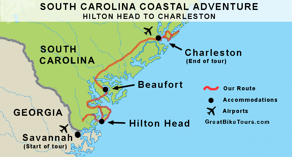 Map Of Carolina Coast FINAL 2023 